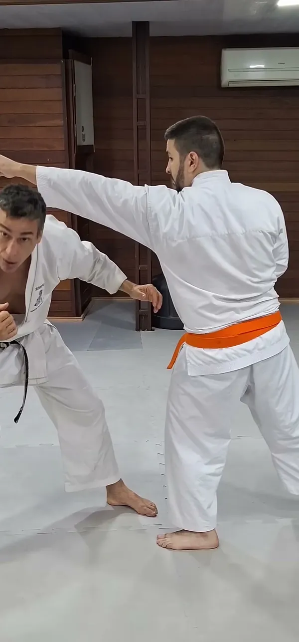 Quadro provisório de um vídeo do canal: o Jayme sai da linha do soco
