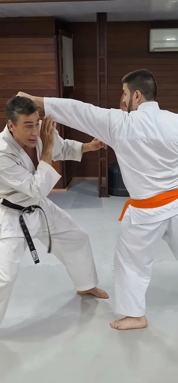 Quadro provisório de um vídeo do canal: o Jayme esquiva do soco